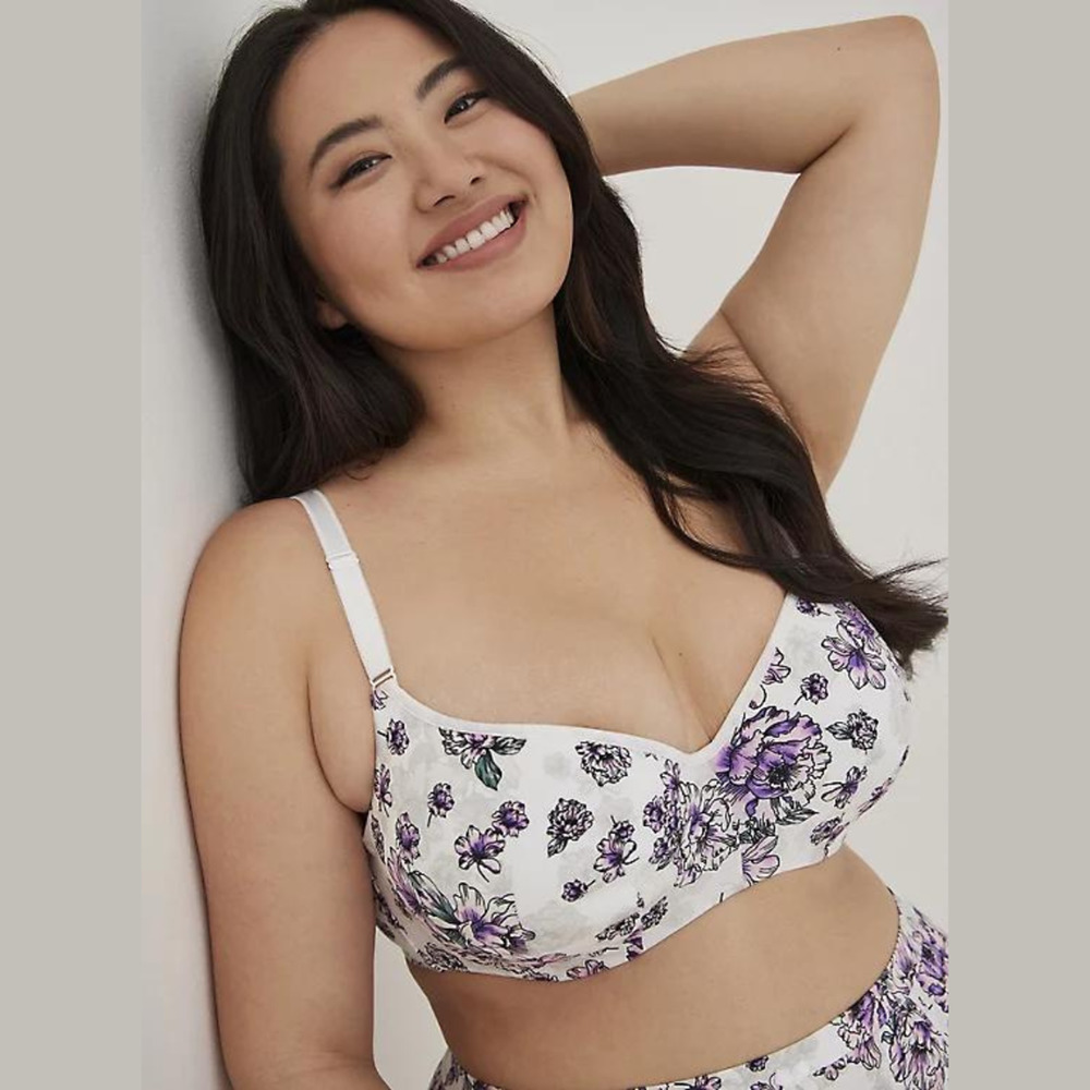 Torrid Balconette Lightly Lined 360 Back Smoothing Bra 44F